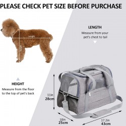Professional Pets Travel Bag Soft-Sided Carriers for Pet