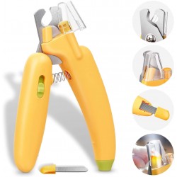 Wholesale Cat Nail Clipper With Led Light Safety Pet Nail Trimmers Cat Claw Clipper Scissors Dog Nail Cutter