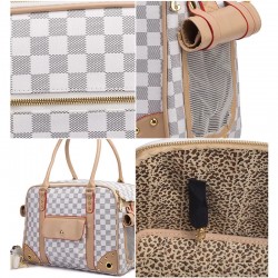 Custom Embossed Pet Bag Portable Travel Bag Pet Carrier