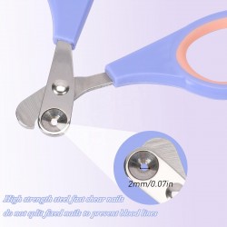 Custom Pet Nail Trimmer Pet Grooming Product Light Beige Cat Small Dog Nail Clipper Pet Cat Nail Clipper