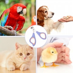 Custom Pet Nail Trimmer Pet Grooming Product Light Beige Cat Small Dog Nail Clipper Pet Cat Nail Clipper