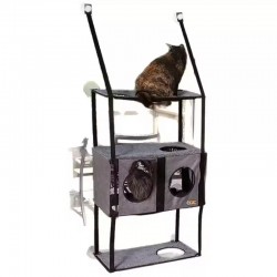 Window Cat Climbing Column