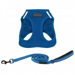 Custom Pet Harness Set Breathable Vest Soft Style Reflective Harness and Leash Set