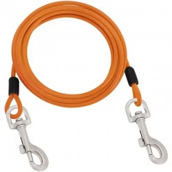 Wholesale Big Dog Rope Multi-color Custom with Spring Very Strong Metal Rope Big Dog Hound Wire Rope
