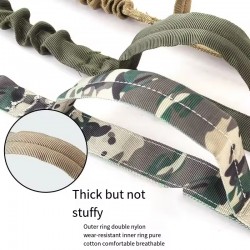 Wholesale Car Pet Rope Frog Buckle Traction Rope Tactical Dog Traction Reflective Safety Belt Medium and Large Dog
