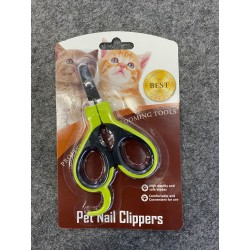 Custom Pet Nail Scissor Small Dog & Cat Nail Clipper Soft Handle Pet Grooming Product