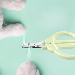 Wholesale Pet Nail Clipper for Beginners Dog Nail Clipper Double Hole Circular Hole Small Cat Nail Clipper Magic Tool