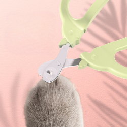 Wholesale Pet Nail Clipper for Beginners Dog Nail Clipper Double Hole Circular Hole Small Cat Nail Clipper Magic Tool