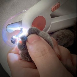 Anti-splash Pet Nail Clipper Can See the Blood Line With Nail Grinding Frustration Cats Dogs Nail Clipper