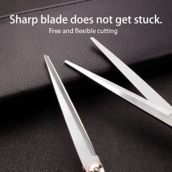 Dog Hair Cutting Scissor up Down Curved Shears Sharp Edge Animal Cat Hair Cutting Barber Cutting Tools