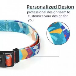 Custom Durable Strong Collar Good-Looking Durable Strong Reflective Animal Print Ribbon for Cats Made Polyester
