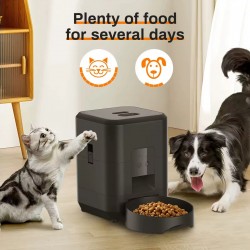 Smart Pet Food Feeder With Automatic Timer Cat Dog Dispenser with Intuitive LCD Screen