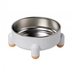 Dog Feeding Bowl High Quality Stainless Steel Pet Bowl for Cat and Supplies