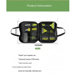 Multifunction Pet Grooming Brush Wholesale Professional Bag Pet Dog Brush Set Kit