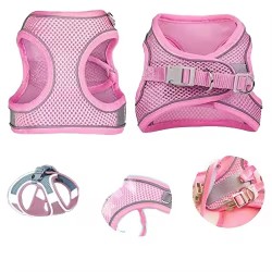 Custom Luxury Pet Harness Adjustable Control Vest,dog Leash and Harness