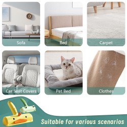 Cat Hair Remover Roller Clean Dog Brush Roller for Pet Hair From Clothes Reusable Pet Hair Remover Roller
