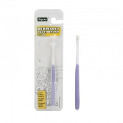Pet Oral Cleaning Toothbrush Small Animal Soft Plastic With Soft Fur for Cats and Dogs Wholesale Pet Supplies