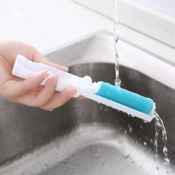 Pet Hair Remover Roller Reusable and Washable Small Travel Portable Lint Roller Cleaner for Clothes or Fur