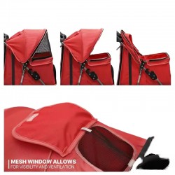 Wholesale Outdoor Pet Stroller - Lightweight Portable Carrier for Dogs & Cats