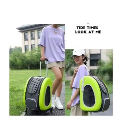 Brand New Pet Stroller with Storage Basket - Foldable Lightweight Dog Carrier Jogging Pet Trolley Outdoor Use