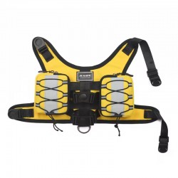 Custom Nylon Dog Harness Vest with Self Carry Backpack Dog