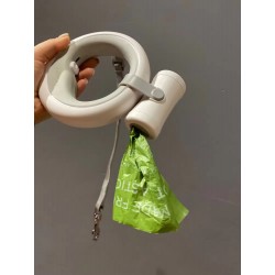 Wholesale Retractable Pet Leash Dog Retractor with Light Print Nylon Rope Dog Leash Sustainable Nylon