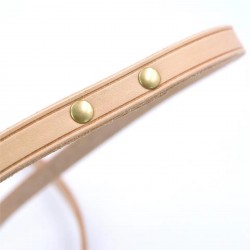 Wholesale Leather Dog Leash with Copper Hook, Handcrafted