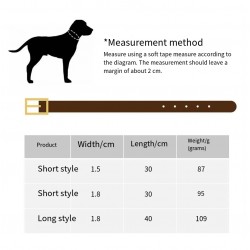 New Original Leather Pet Leash Comfortable for Dog Training