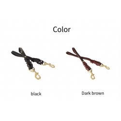 Factory Price Leather Pet Leash Comfortable for Dog Training