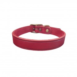 Custom Solid Pet Collar Adjustable Length for Large dogs