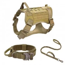 Custom Dog Harness Set With Durable Pouch Training Vest