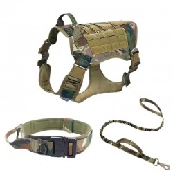 Custom Dog Harness Set With Durable Pouch Training Vest
