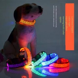 Wholesale Small Pet Collar with LED Safety Flashing Lighting