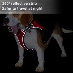 New Multifunctional Dog Harness with waterproof treat pack