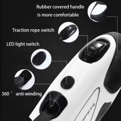 Wholesale Nylon Dog Leash with LED Automatic Towing Rope