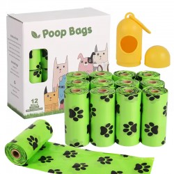 Compostable Pet Waste Papers - 100% Biodegradable Dog Poop Bags for Sustainable Cleanup