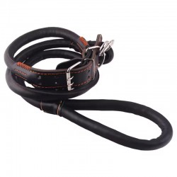 Custom High Quality Pet Collar Leather Pet Leash Dog Leash Collar Vegan Leather Small Large Dog Leash