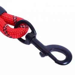 Wholesale Tracking Nylon Rope Reflective Soft Handle Nylon Rope Pet Dog Leash RIBBONS Solid Nylon Custom Logo Pet Harness