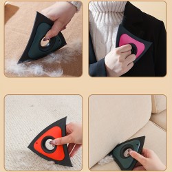 Pet Remover Fur Brush Carpet Sofa Car Detail Scraper Dog Lint Removal Silicone Dog Fur Removal Brush