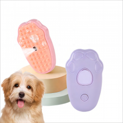 Electric Cat Steamy Brush Grooming Comb with Electric Spray Anti-Flying Floating Cat Steam Brush