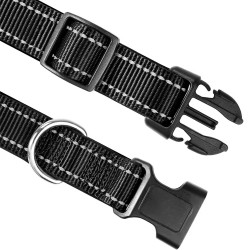 Wholesale Nylon Reflective Pet Leash with Retractable Collar