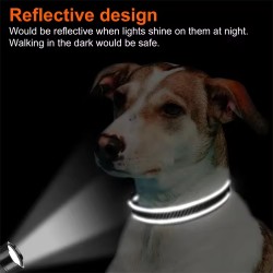 Wholesale Nylon Reflective Pet Leash Retractable Collar Stretch- Dog Pet Accessories