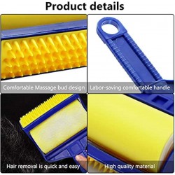 Self Cleaning Dog Brush Dog Pet Grooming Product Lint Roller Sticker Brush Pet Hair Removal Rollers