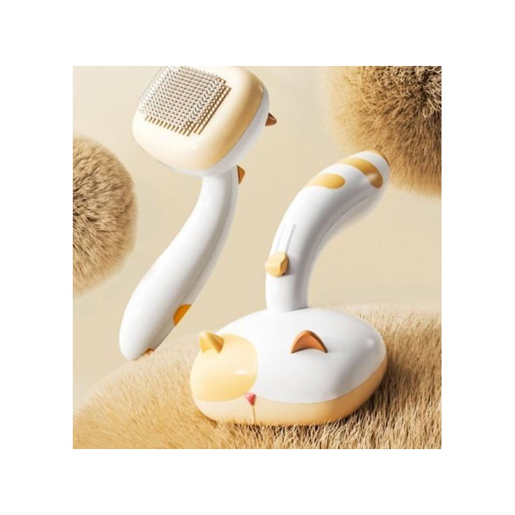 Flower Cat De-Shedding Brush Flower Cat De-Shedding Brush