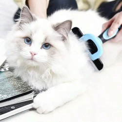 Dog Hair Removal Trimmer Long Short Deshedding Tool Safe Pet Grooming Brush Made Sustainable Stainless Steel ABS