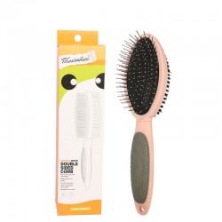 New Double-sided Pet Brush Small Double-sided Pet Brush - Remove Dirt & Enhance Blood Flow
