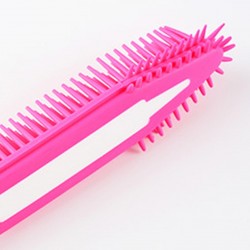 Waterproof Pet Bath Brush Cat Hair Remover Massager Comb for Loose Hair Grooming