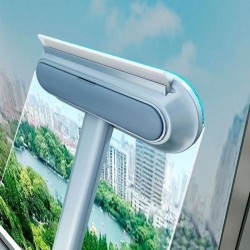 Pet Hair Remover Brush Window Screen Cleaner With Long Handle Functional Lightweight Cleaning Brush