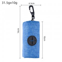 Dog Waste Bag Dispenser Adjustable Pet Dog Poop Bag Holder Dispenser for Travel Garbage