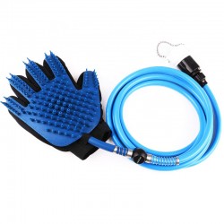 Pet Washing Grooming Glove Tools Dog Cat Massage Shower Sprayer Hair Remover Brush Pet Bath Grooming Glove